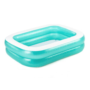 Bestway Rectangular Family Paddling Pool, 2.00m – Teal