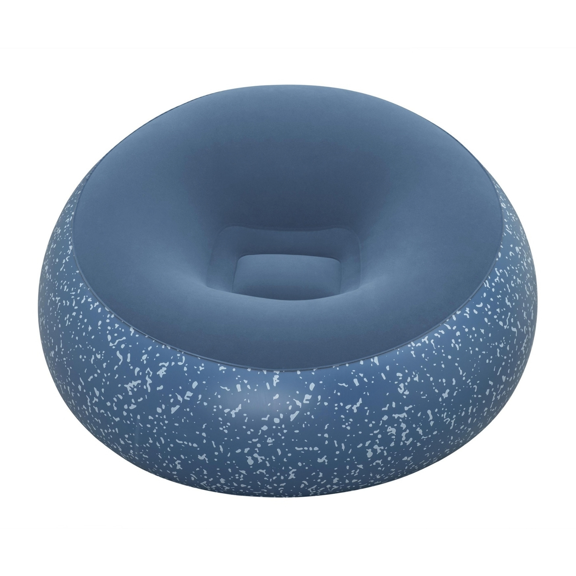 Bestway Inflate-A-Chair Inflatable Air Chair, 1.12m – Blue - Image 2