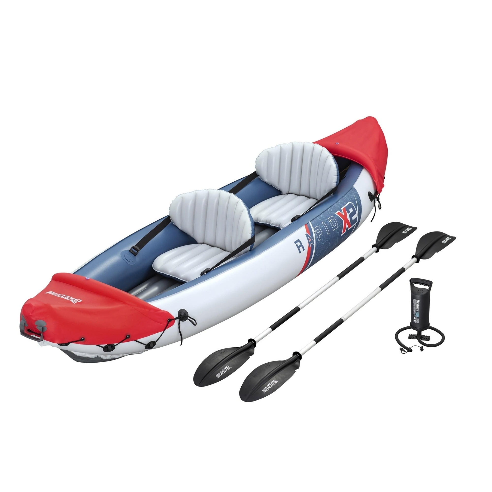 Hydro-Force Rapid X2 Inflatable Kayak Set, 3.21m - Image 2