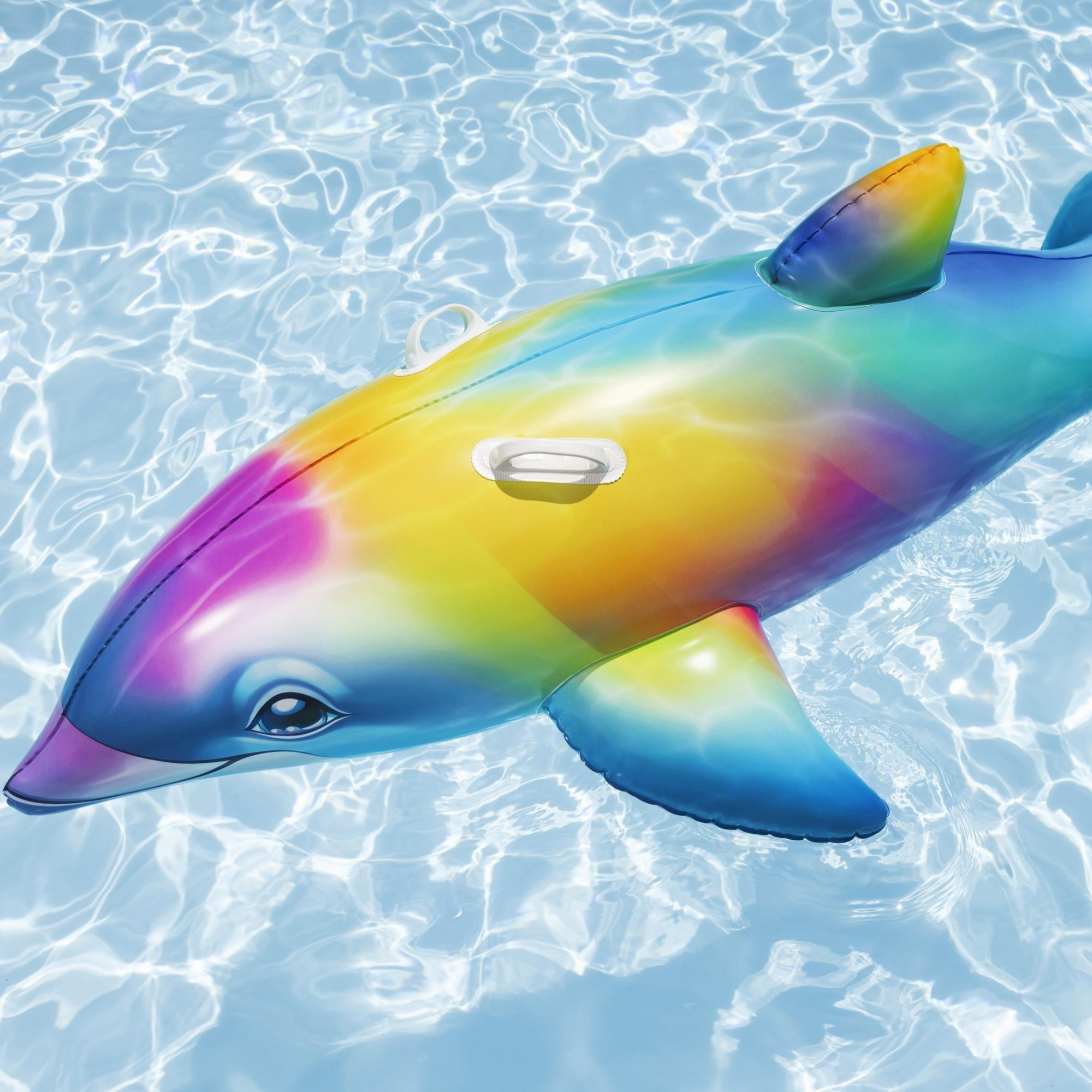 Bestway Dolphin Daydream Inflatable Pool Ride-On, 1.68m - Image 3