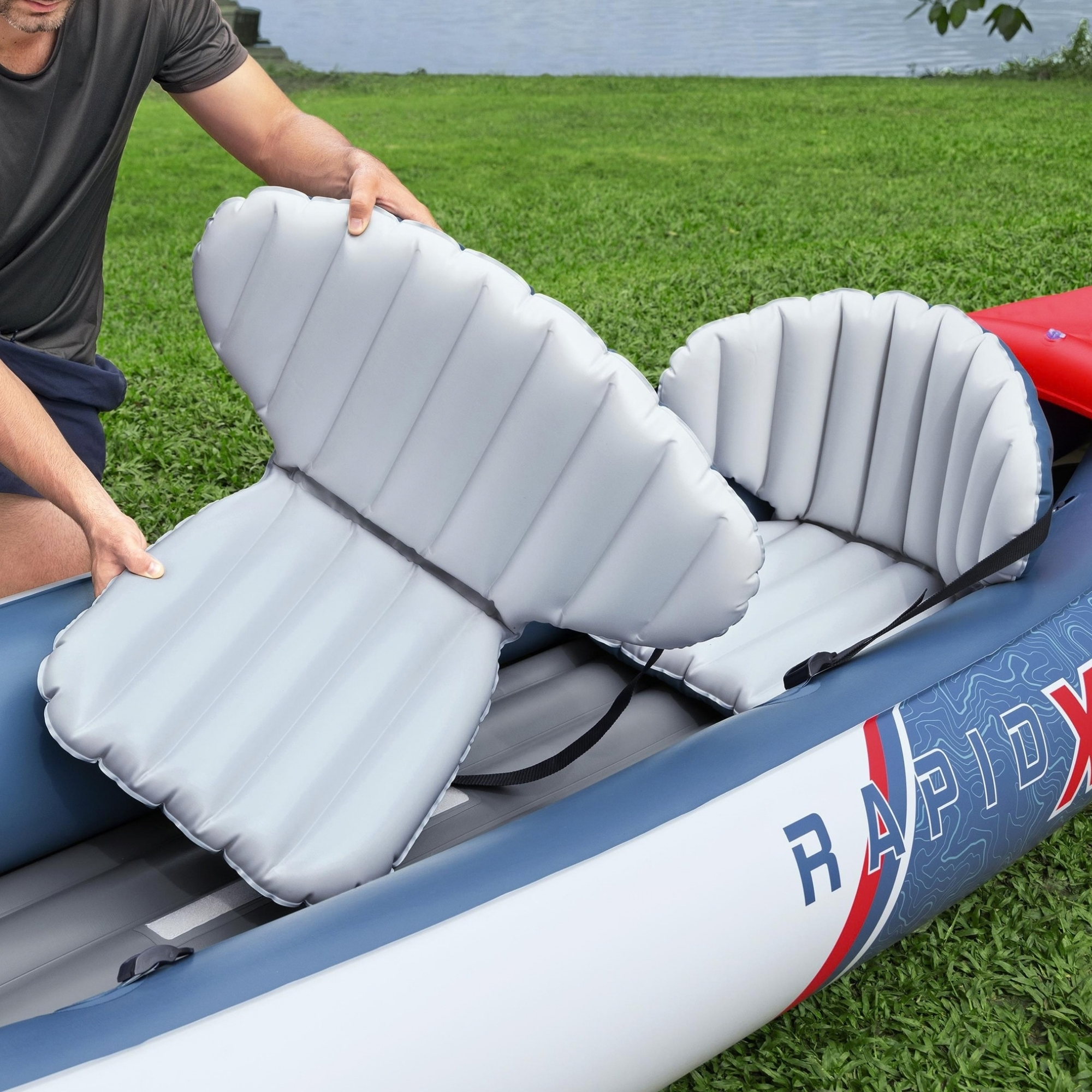 Hydro-Force Rapid X2 Inflatable Kayak Set, 3.21m - Image 7