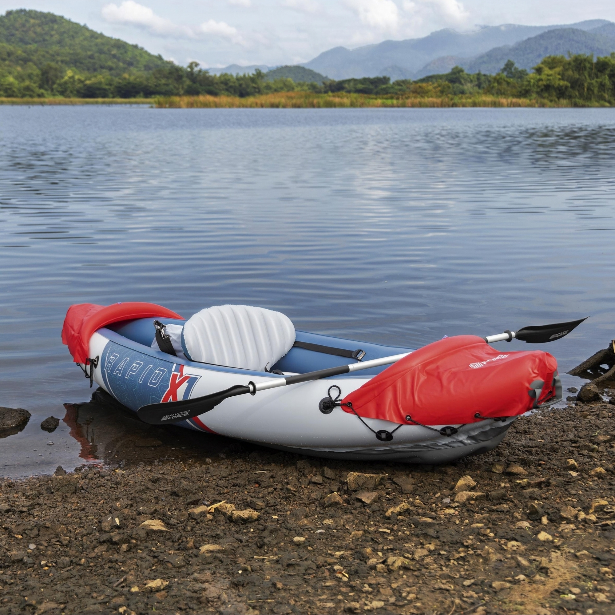 Hydro-Force Rapid X1 Inflatable Kayak Set, 2.90m - Image 8