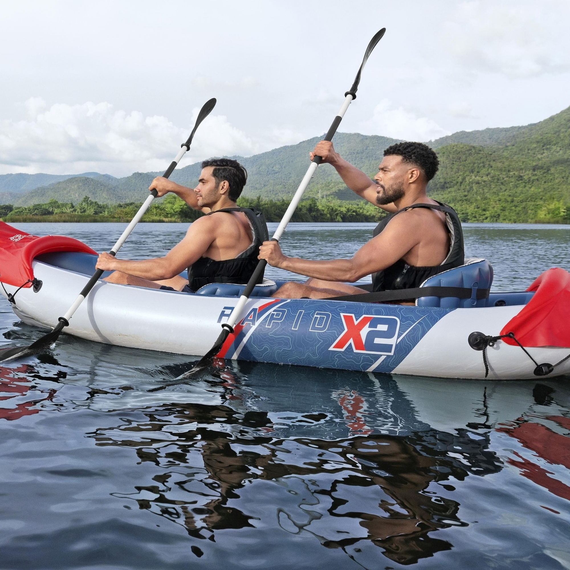 Hydro-Force Rapid X2 Inflatable Kayak Set, 3.21m - Image 9
