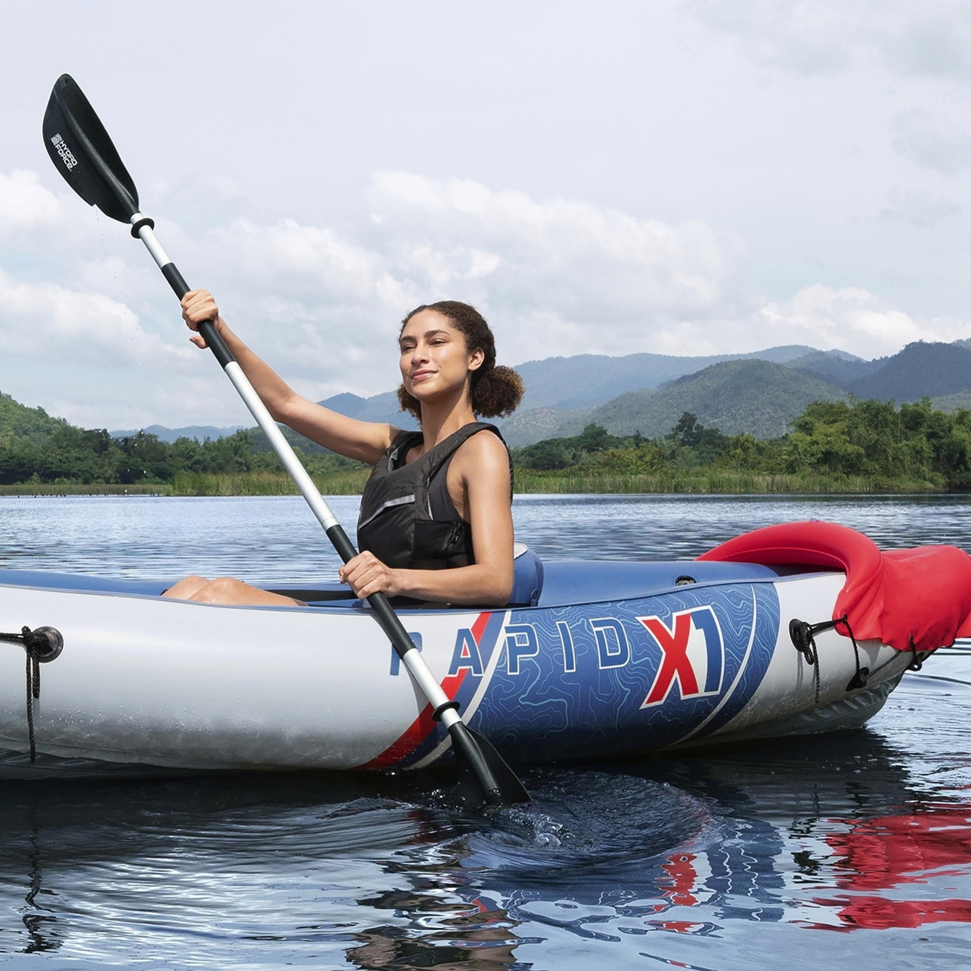 Hydro-Force Rapid X1 Inflatable Kayak Set, 2.90m - Image 9