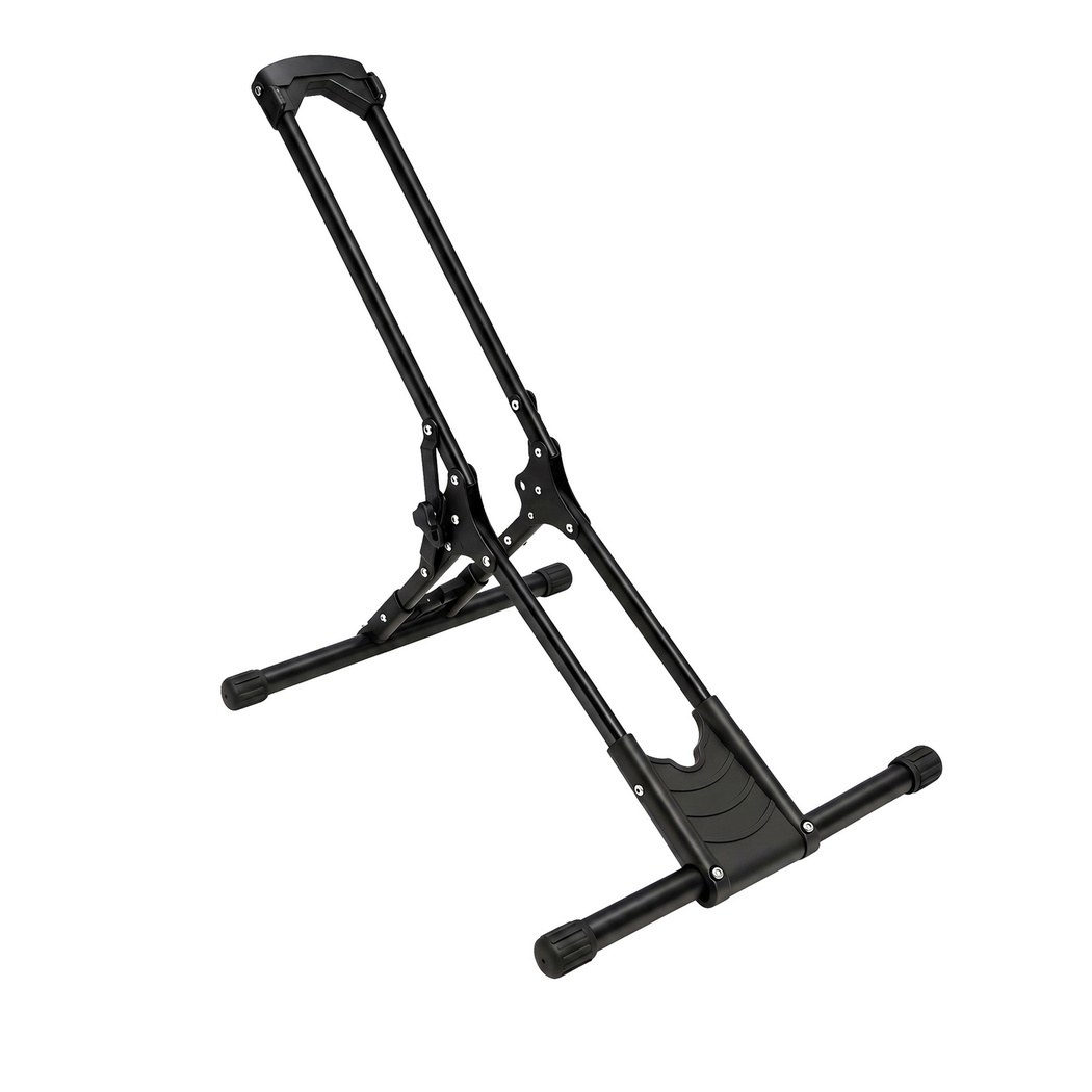 Monvelo Foldable Floor Bike Stand for 16–29 Inch Bicycles – Black