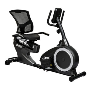 Centra Recumbent Exercise Bike with 16 Resistance Levels and Lumbar Support