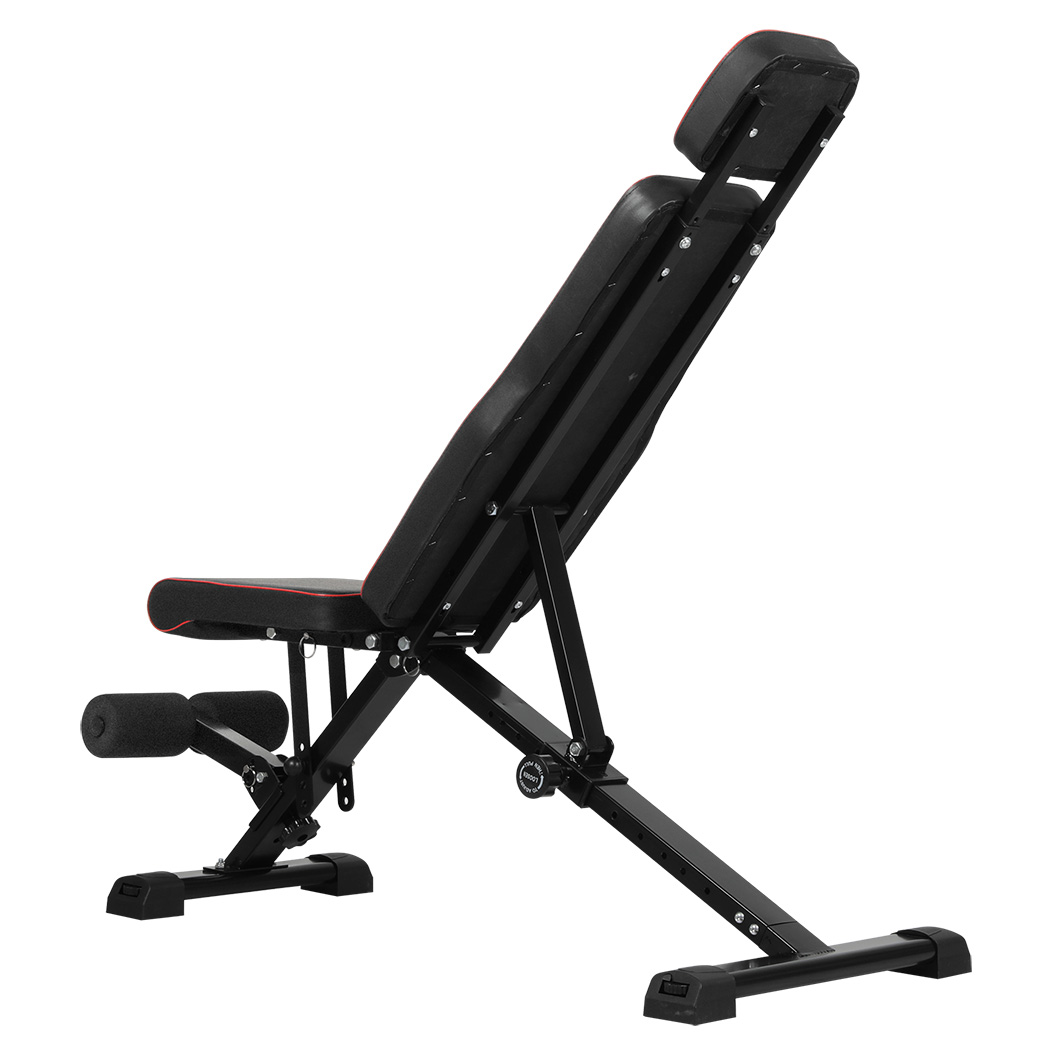 Centra Adjustable Folding Weight Bench with Incline, Flat and Decline Positions - Image 2