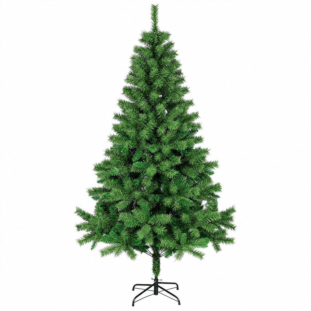 Santaco 2.1m Slim Artificial Christmas Tree with 797 PVC Tips - Image 2