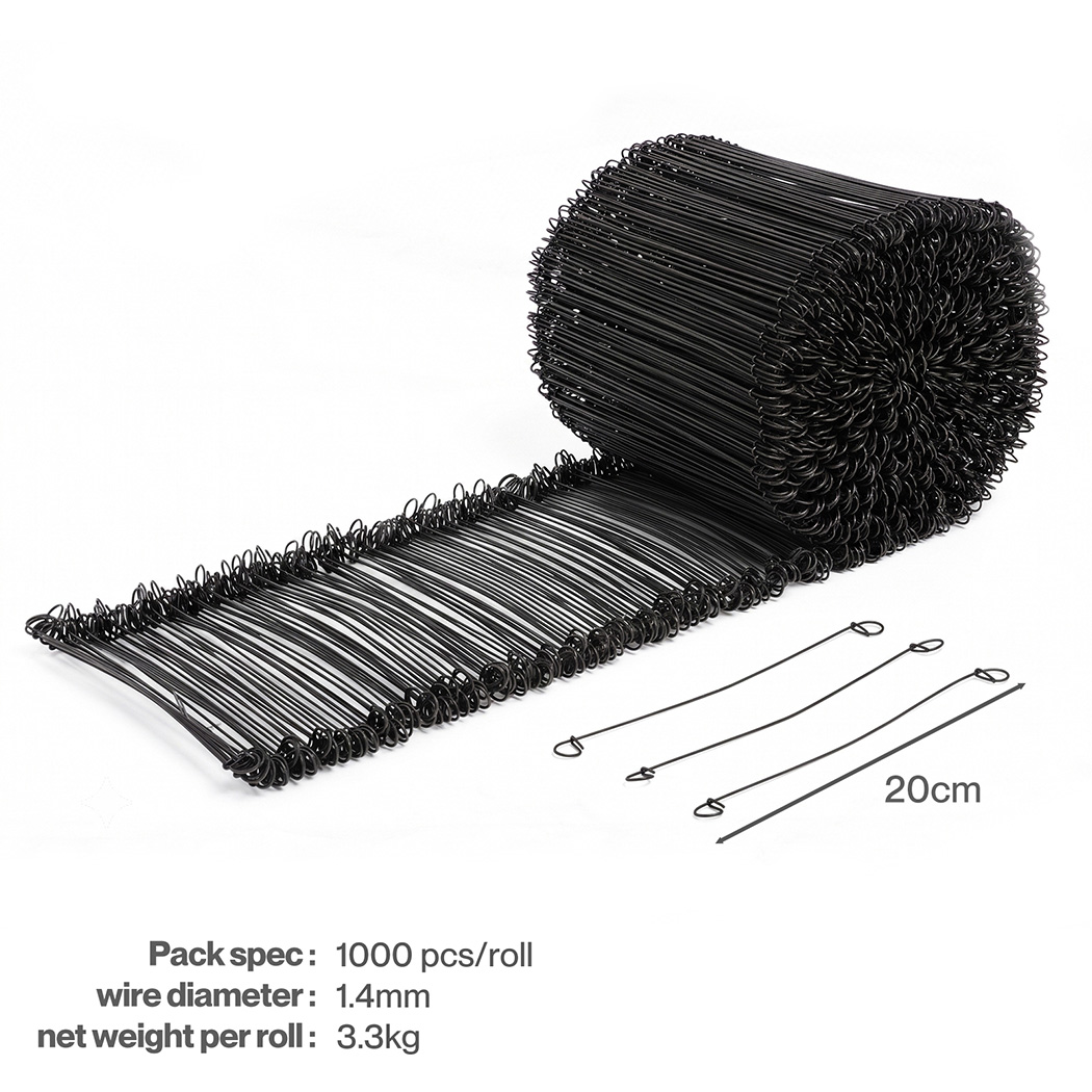 Traderight Rebar Tying Tool Cable Ties, 8-Inch, 1000 Pack - Image 3