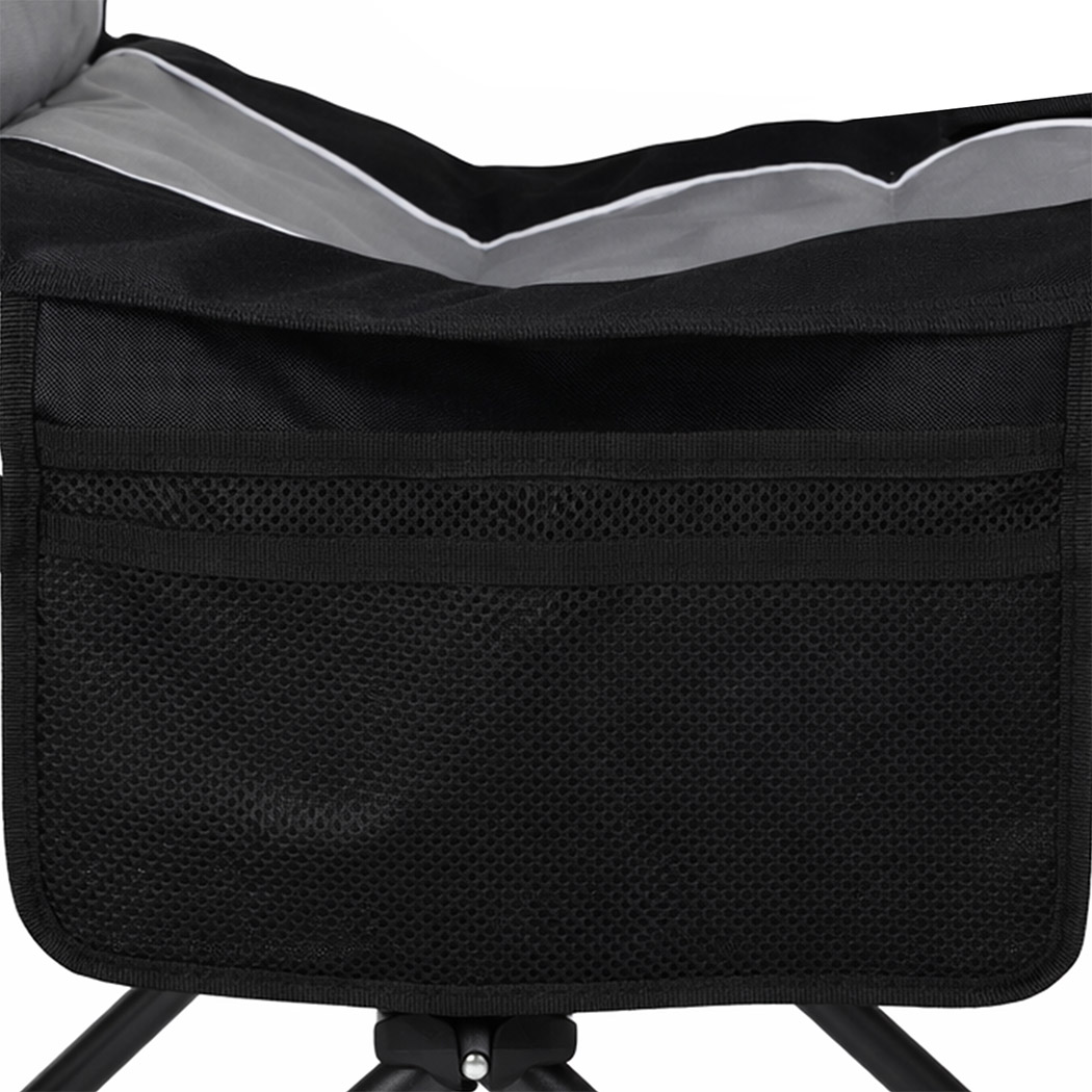 Levede Heavy Duty Folding Camping Chair, 200kg Capacity, Oversized Seat - Image 4