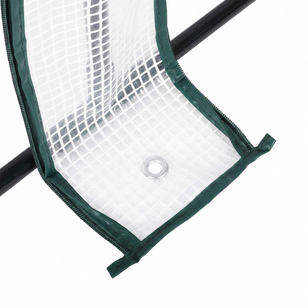 Lambu Dual-Zone Mini Greenhouse Tunnel with PE Cover - Image 4