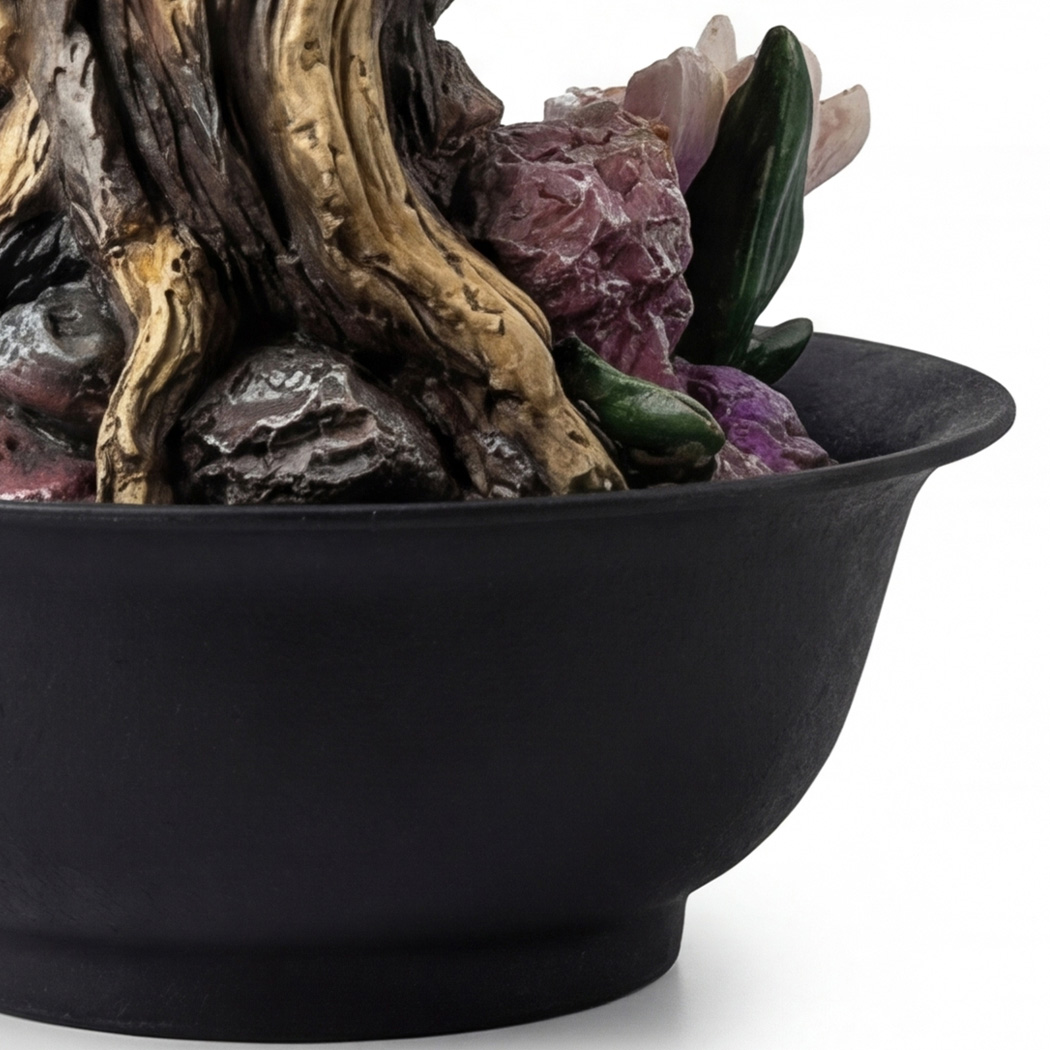 Spector LED Bird Tabletop Water Fountain with Colour-Changing Light - Image 5