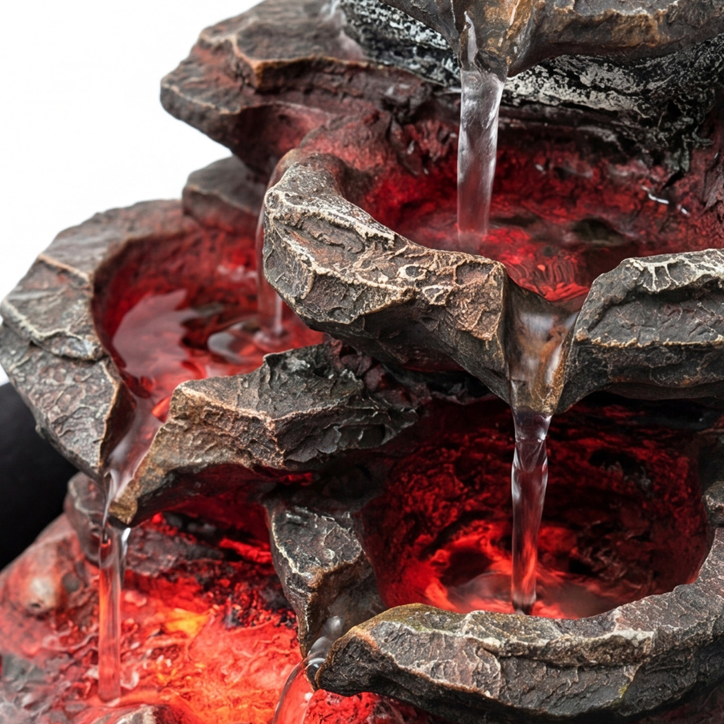 Spector LED Tabletop Water Fountain with Glass Ball and Remote Control - Image 5