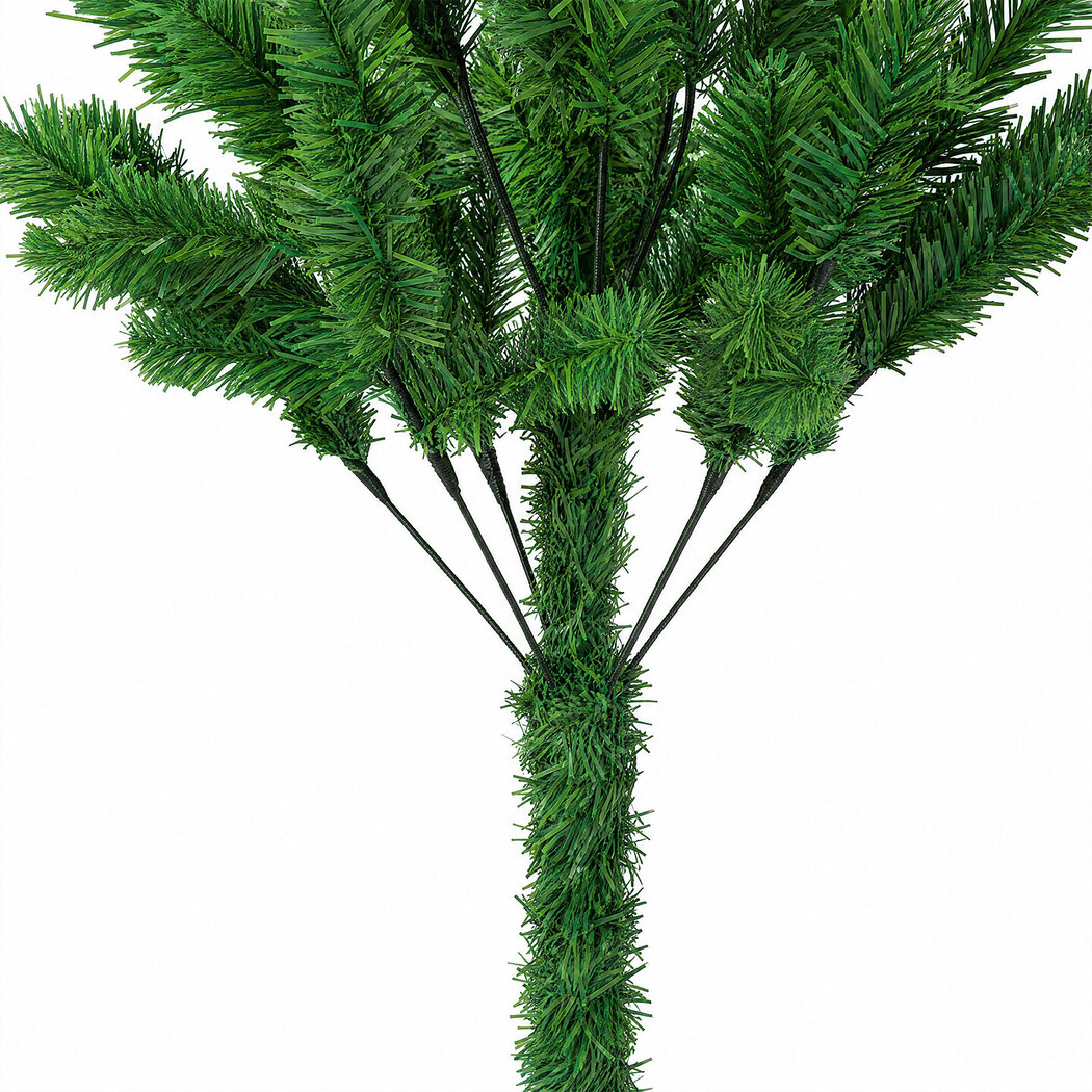 Santaco 180cm Slim Artificial Christmas Tree with 483 PVC Tips - Image 5
