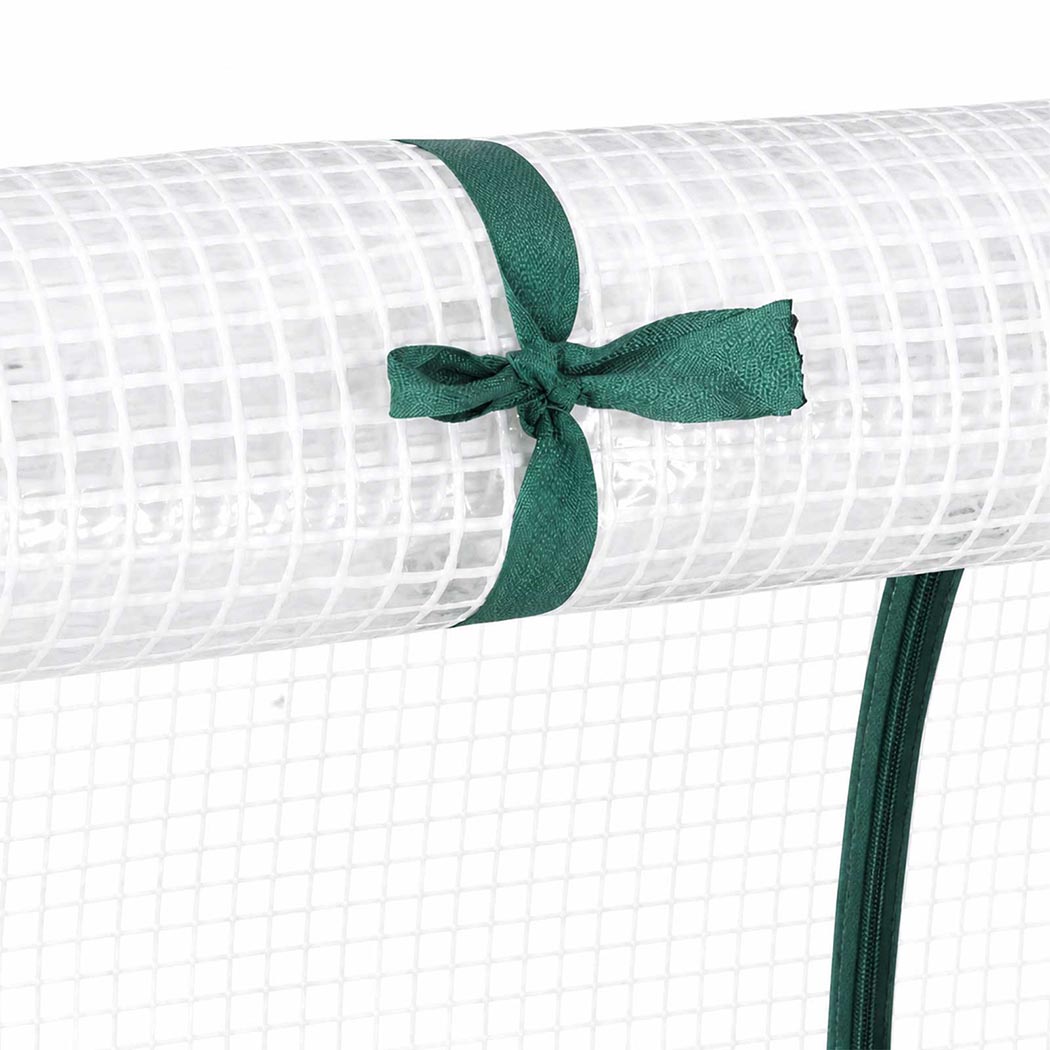 Lambu Dual-Zone Mini Greenhouse Tunnel with PE Cover - Image 5