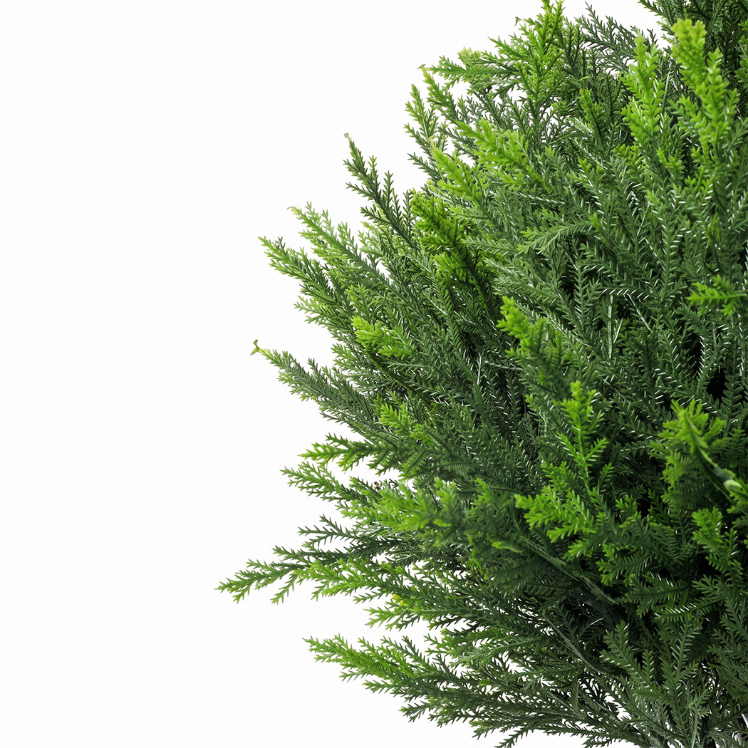 Lambu Artificial Cedar Topiary Balls with Ground Spikes, Set of 2 - Image 5