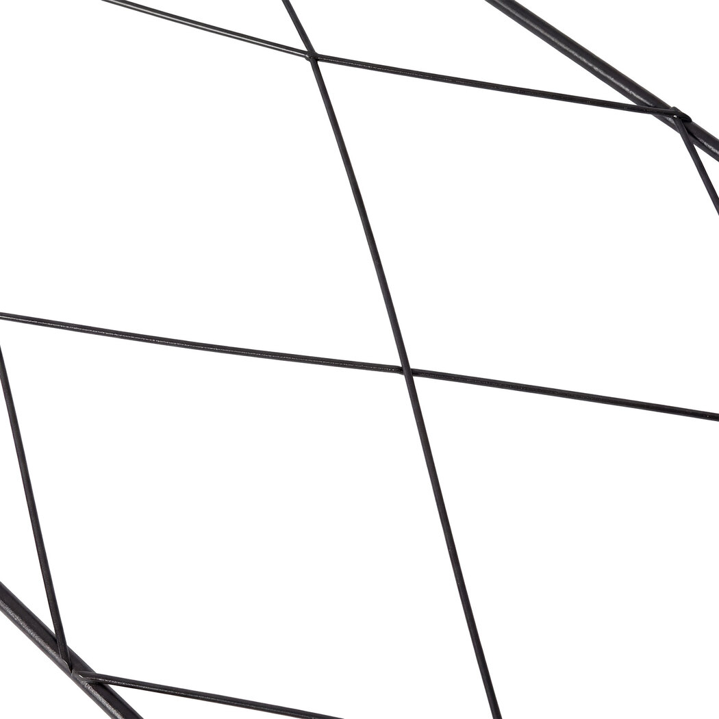 Lambu 5-Piece Steel Garden Fence Border Panels – Black - Image 6