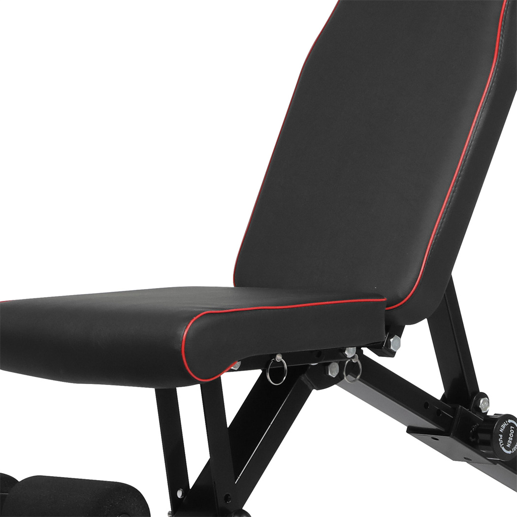 Centra Adjustable Folding Weight Bench with Incline, Flat and Decline Positions - Image 6